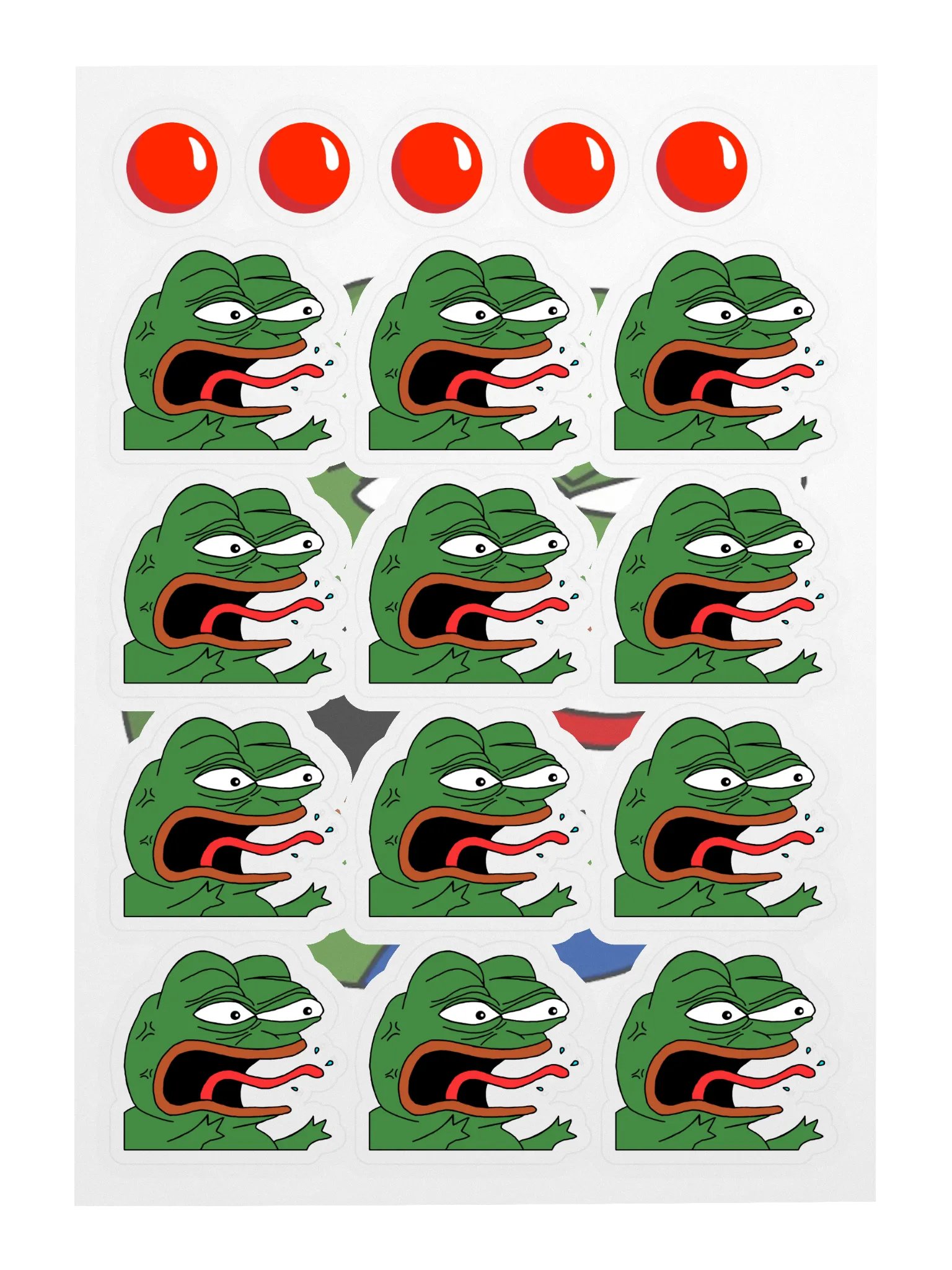 STICKERS! - Pepe Ree Pack! product image (3)
