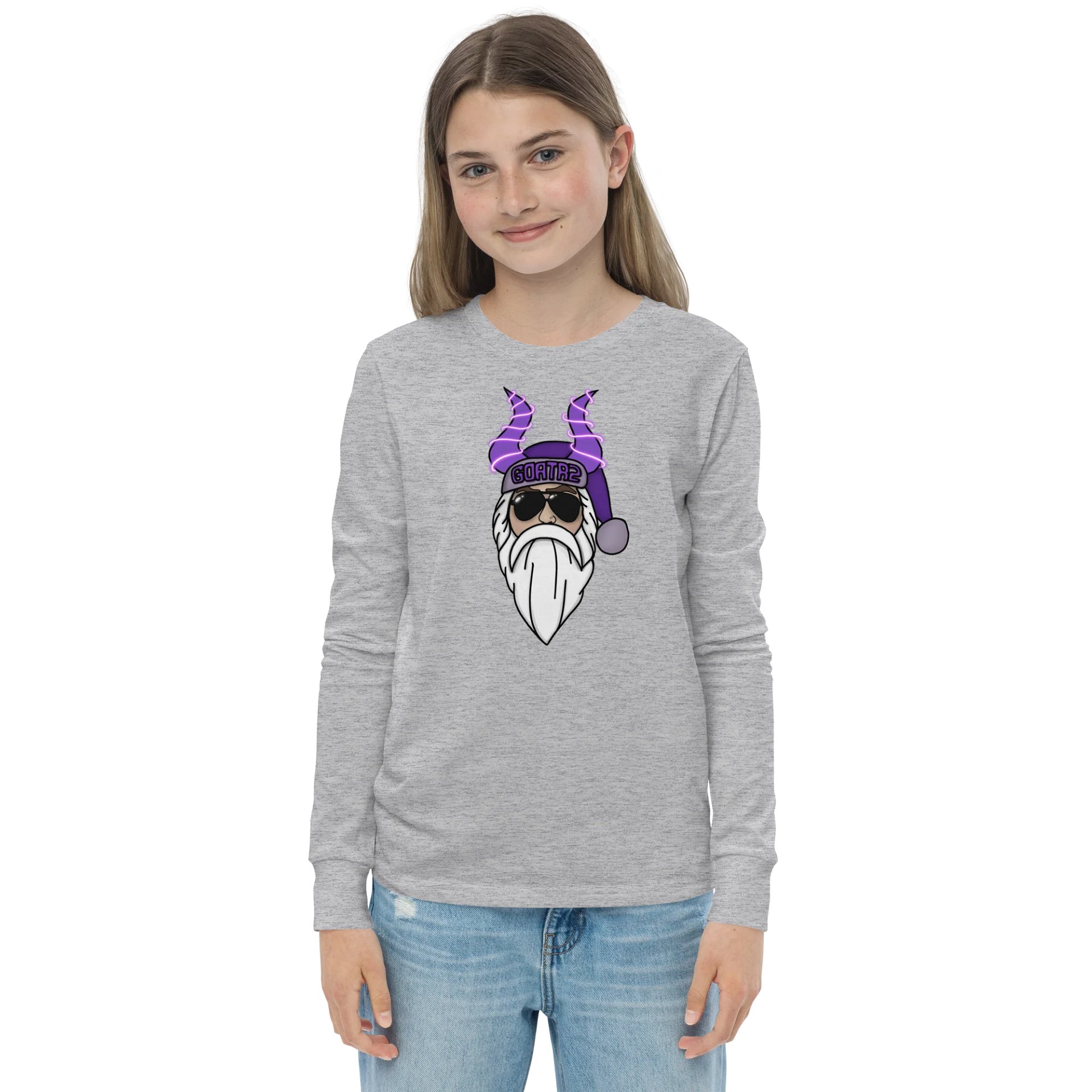 Youth R2 Santa Long Sleeve Shirt product image (3)