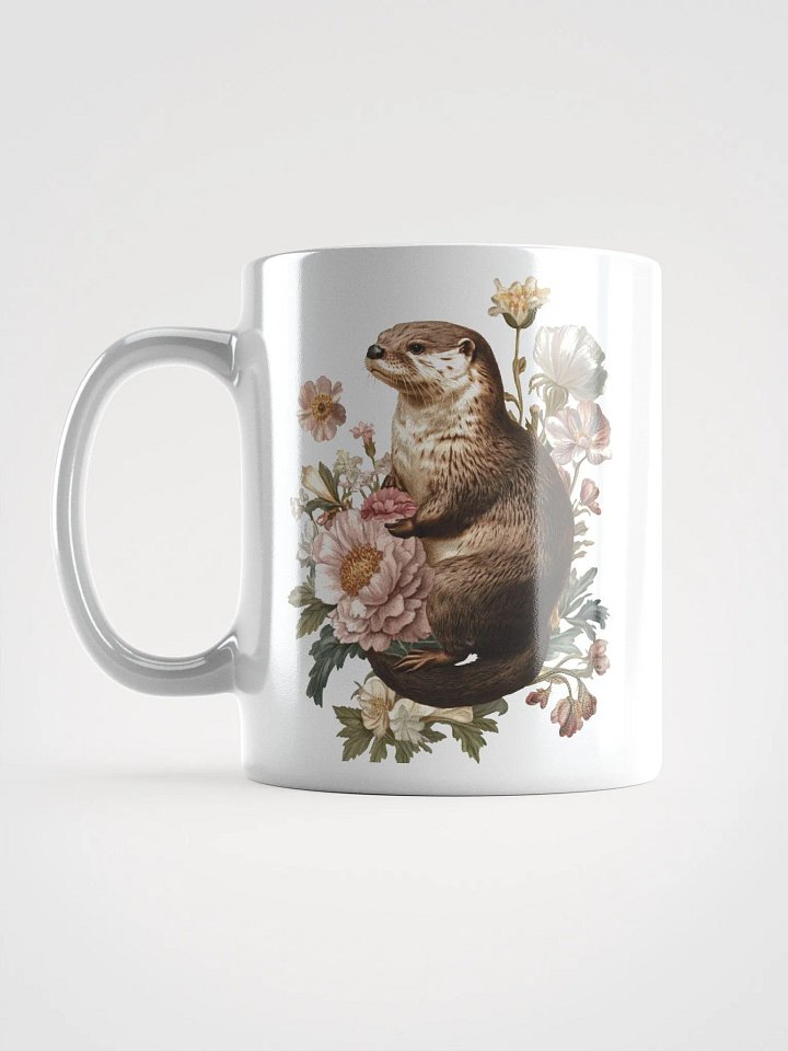 Floral Otter Elegance Mug product image (1)