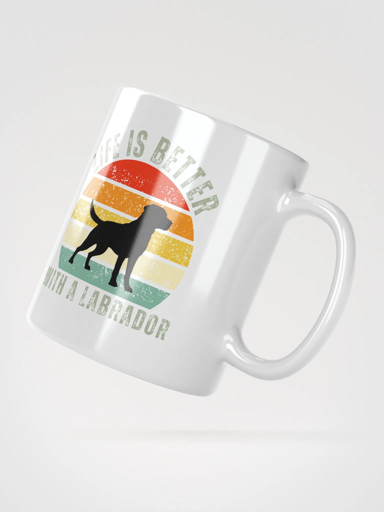 Sunset Silhouette Dogs Mug product image (2)