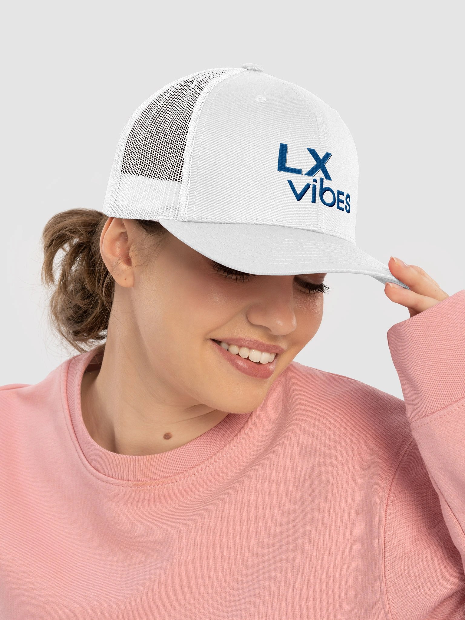 LX Vibes Trucker Hat Embroidered product image (5)