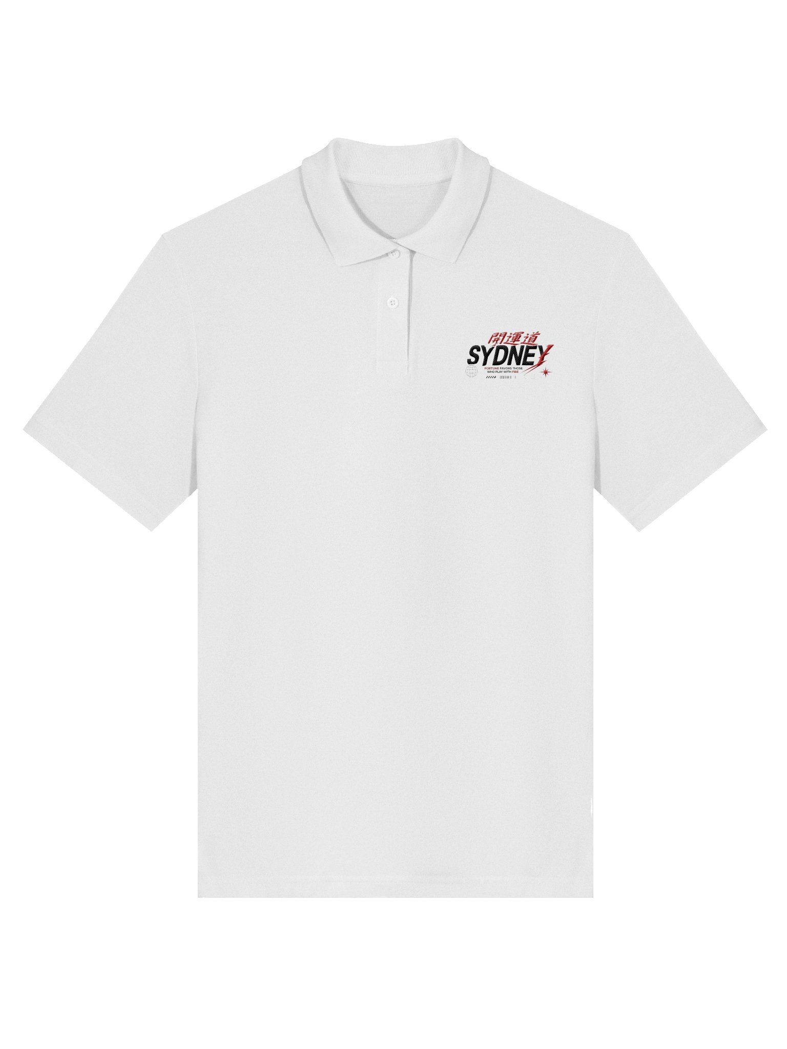 Dynamite Fortune Fire Graphic Polo product image (3)