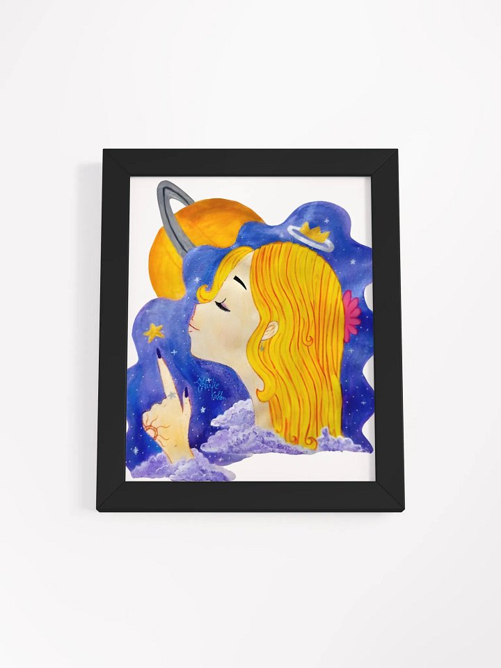 The Star Girl Framed Print product image (1)