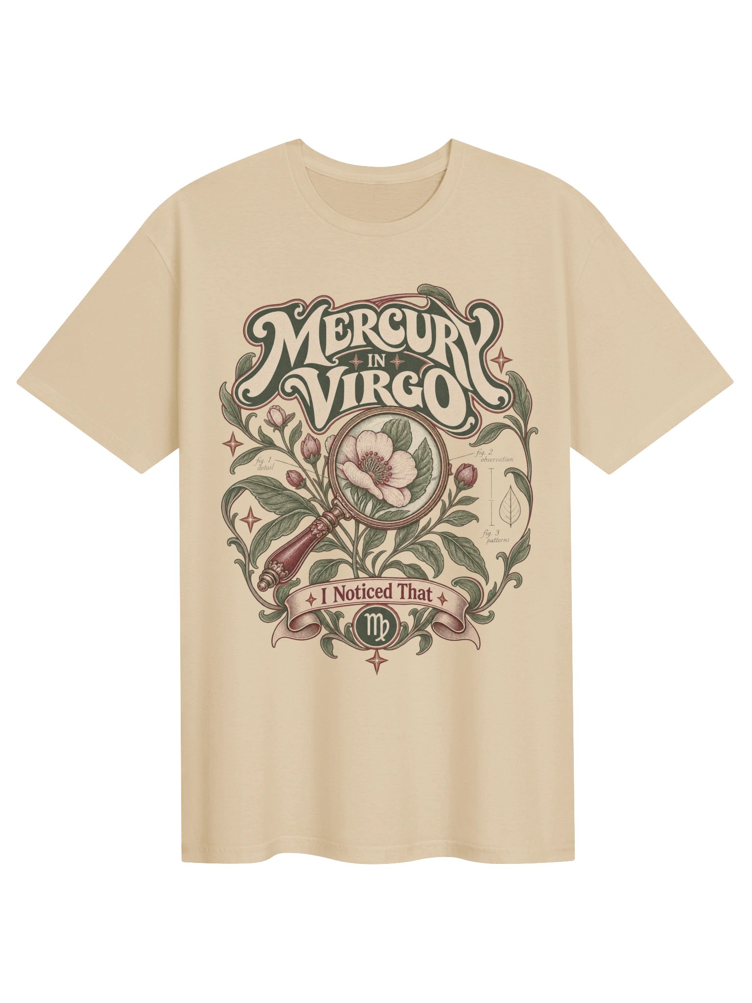 Mercury in Virgo I Noticed That Tee product image (1)
