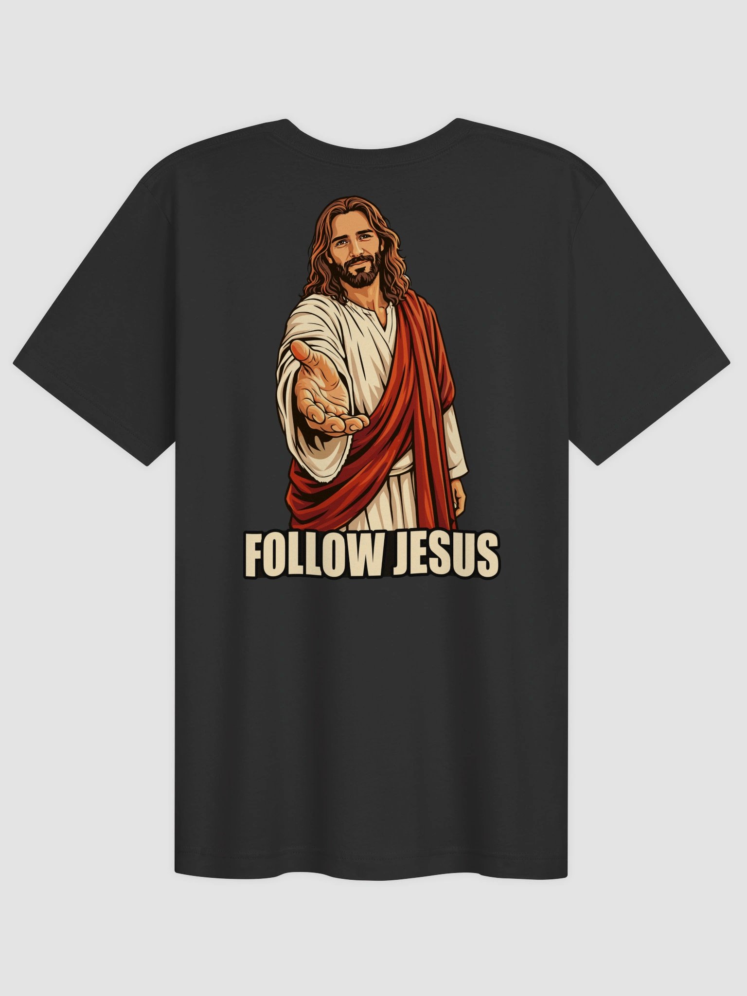 Follow Jesus T-Shirt (Front & Back) product image (2)