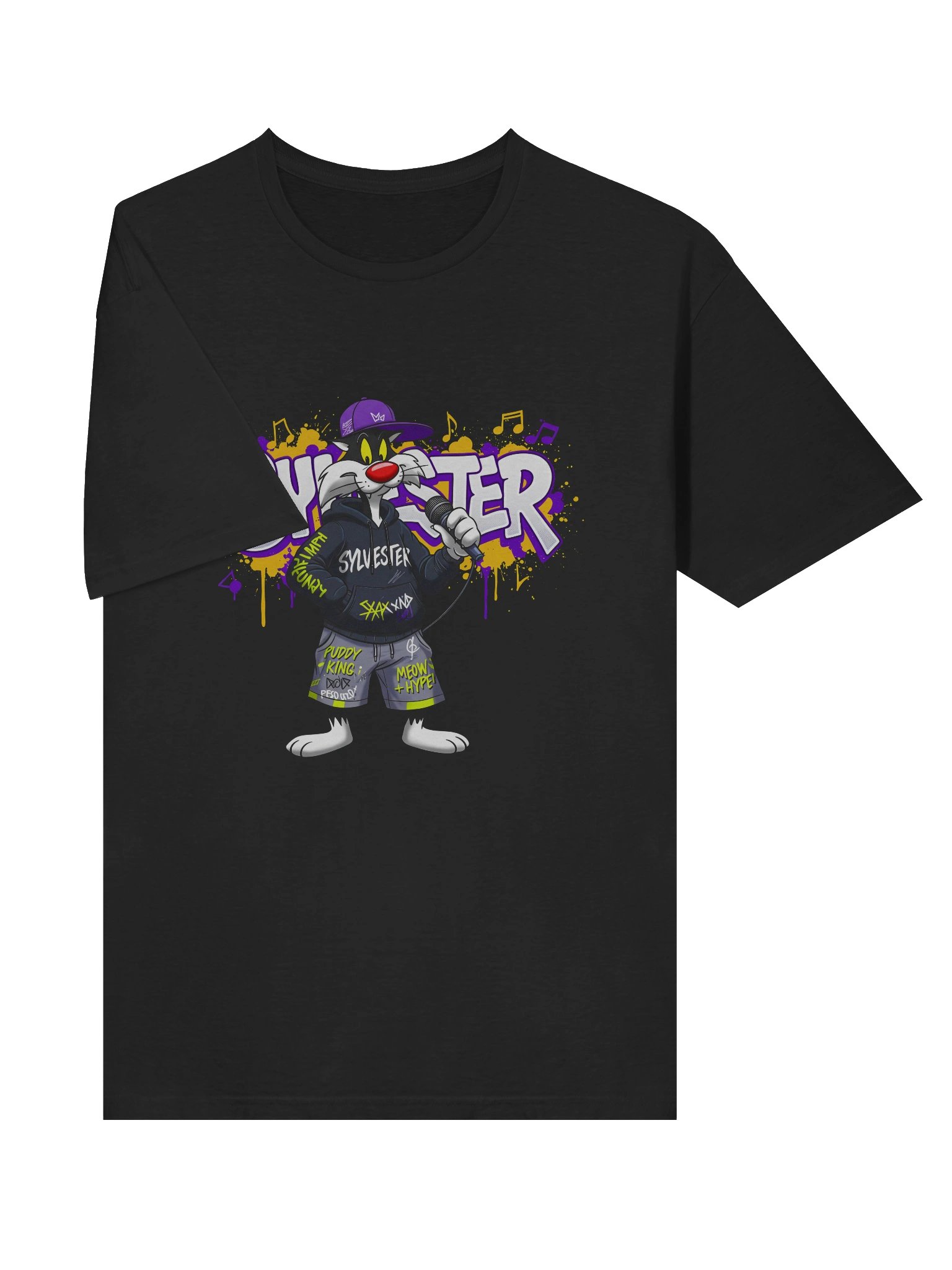 Sylvester Graffiti Unisex Tee - Unisex T-Shirt – Premium Printed T-Shirt for Everyday Casual & Streetwear product image (5)