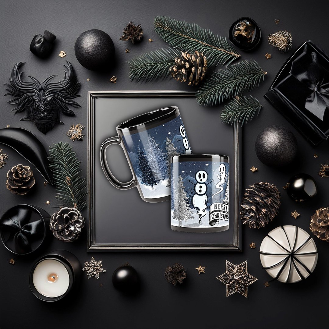 The Snowghost Christmas Mug product image (1)