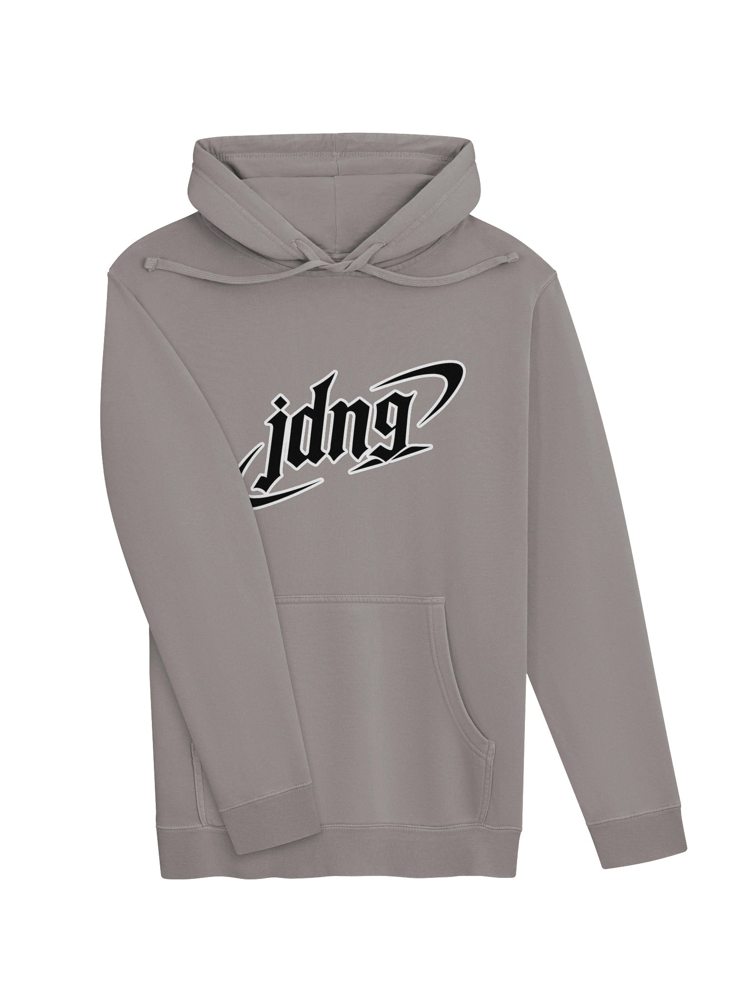 Abstract Graffiti Logo Pigment Dyed Hoodie W product image (11)