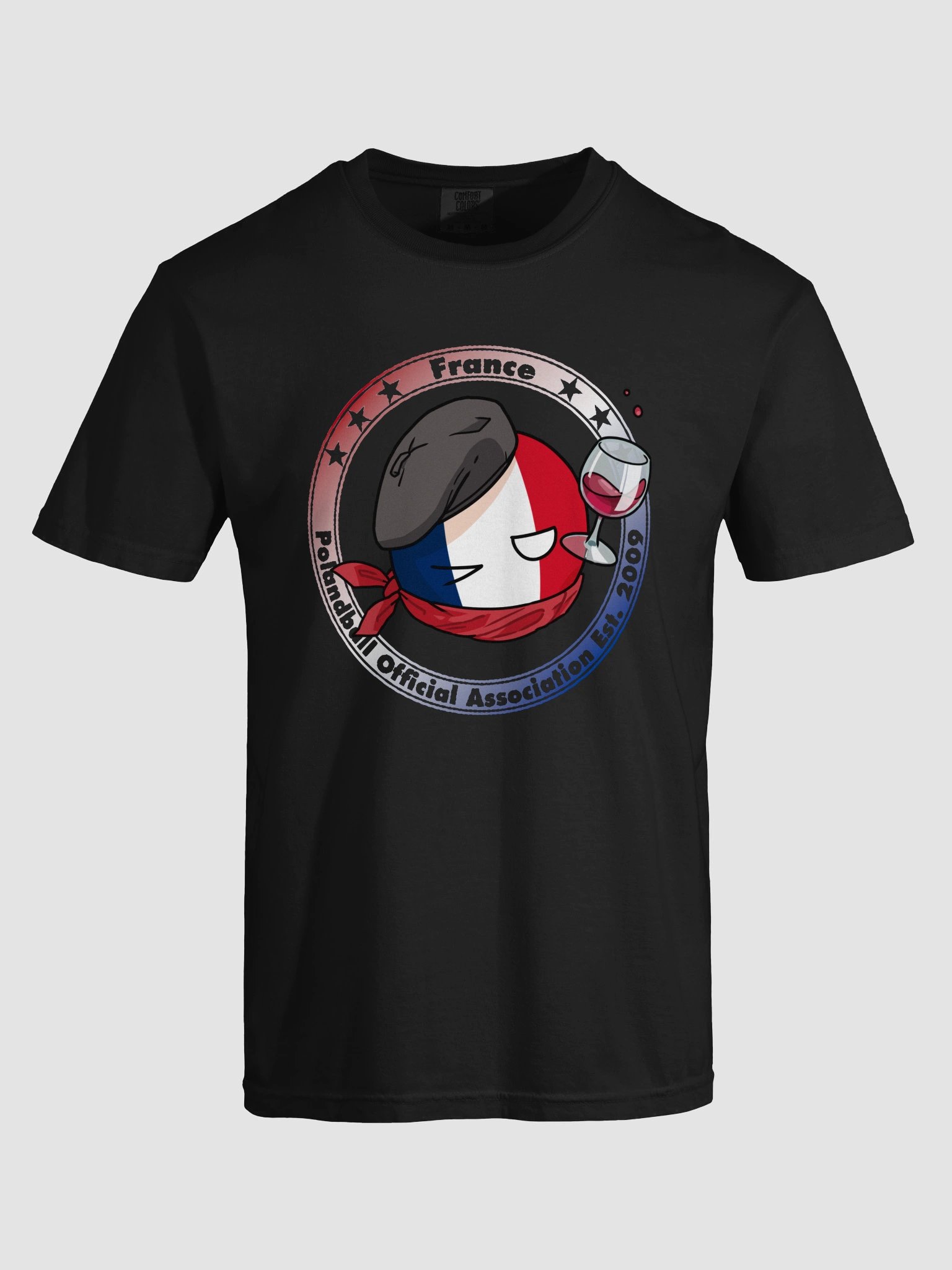 Polandball Official Association T-shirt - France product image (5)