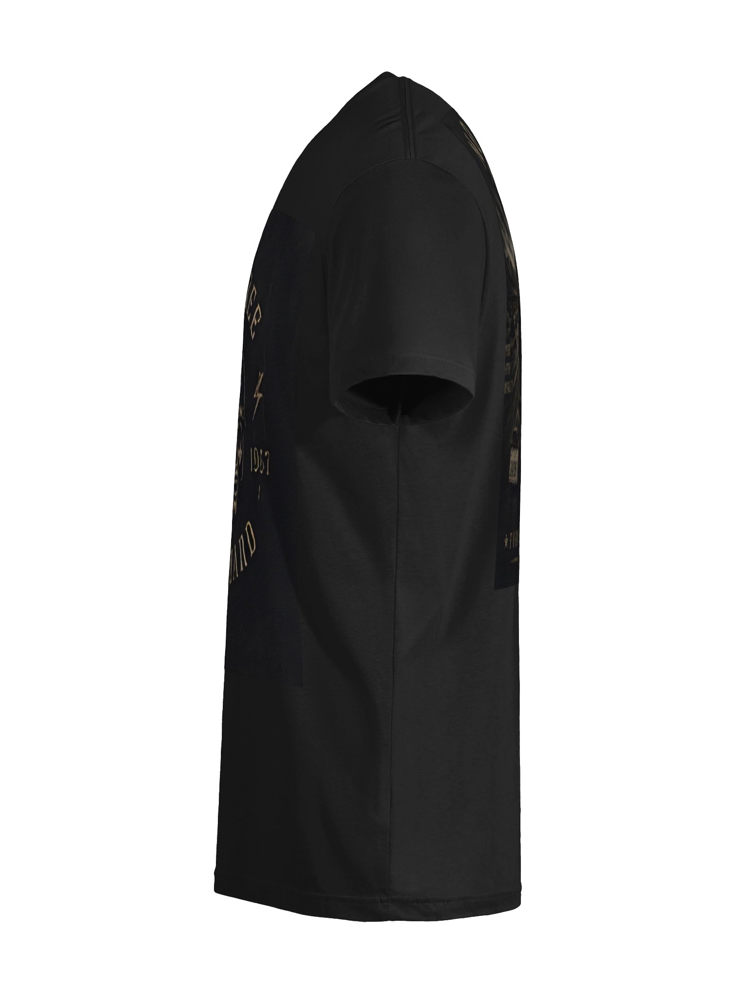 Gold Spade Hooded Skull Tee product image (9)