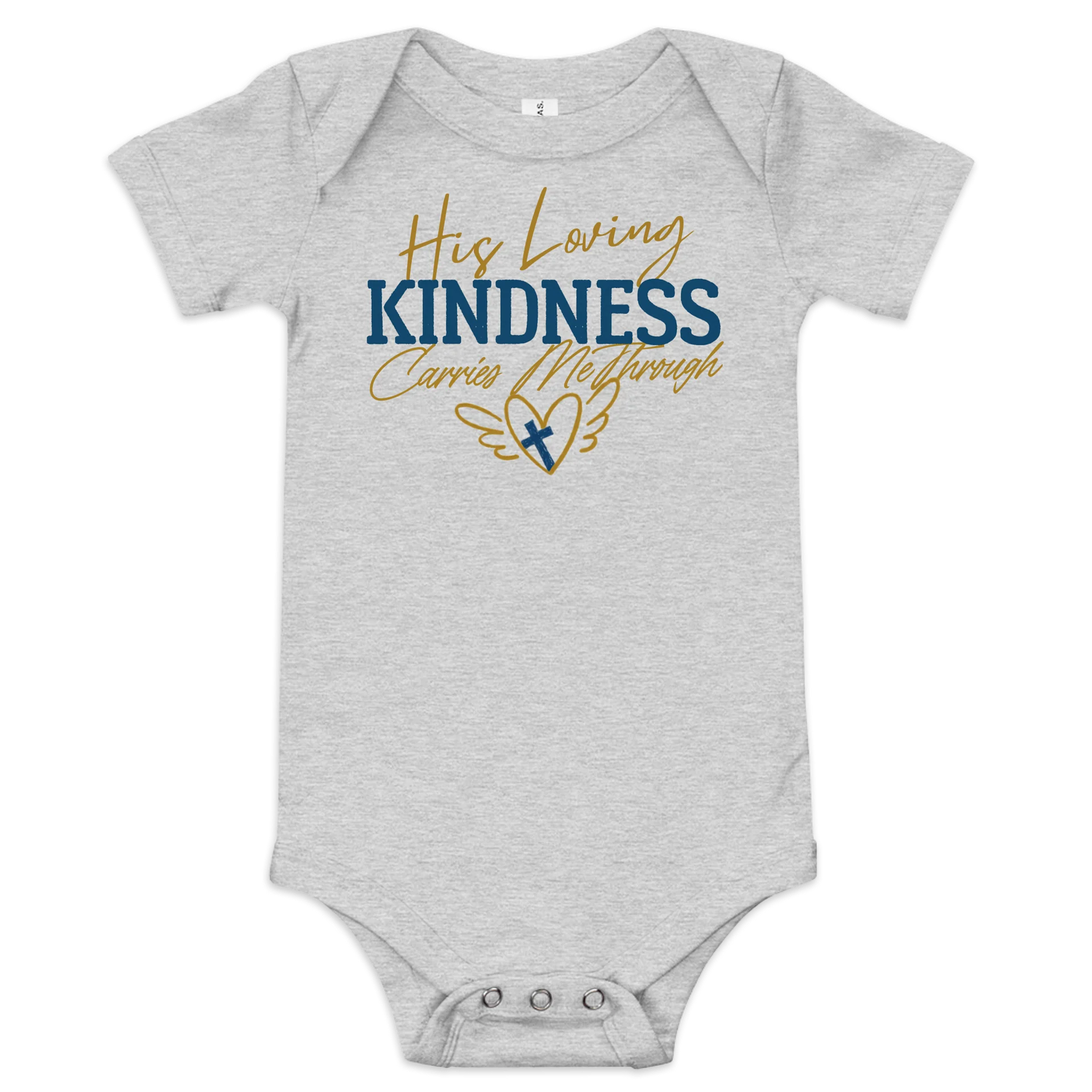 His Loving Kindness Baby Bodysuit product image (1)