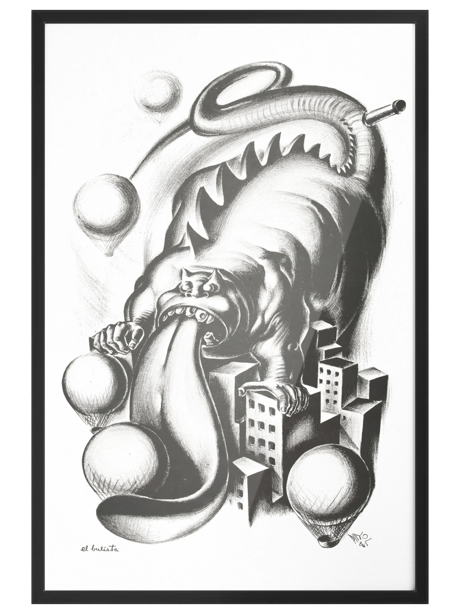 El Bulista (The Bully) Print product image (4)