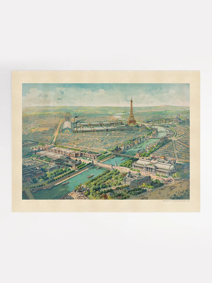 Paris 1900 (Unframed Poster Print) product image (1)