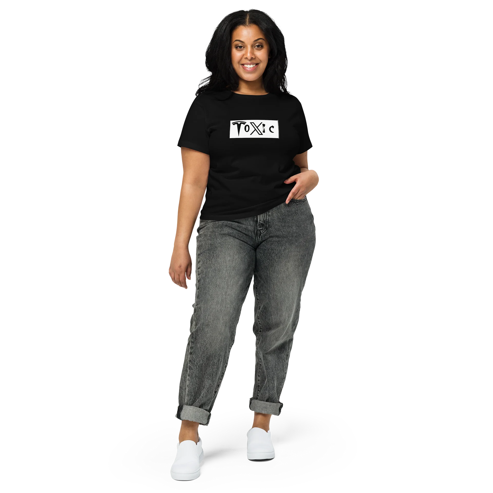 "ToXic" High-Waisted Tee product image (3)