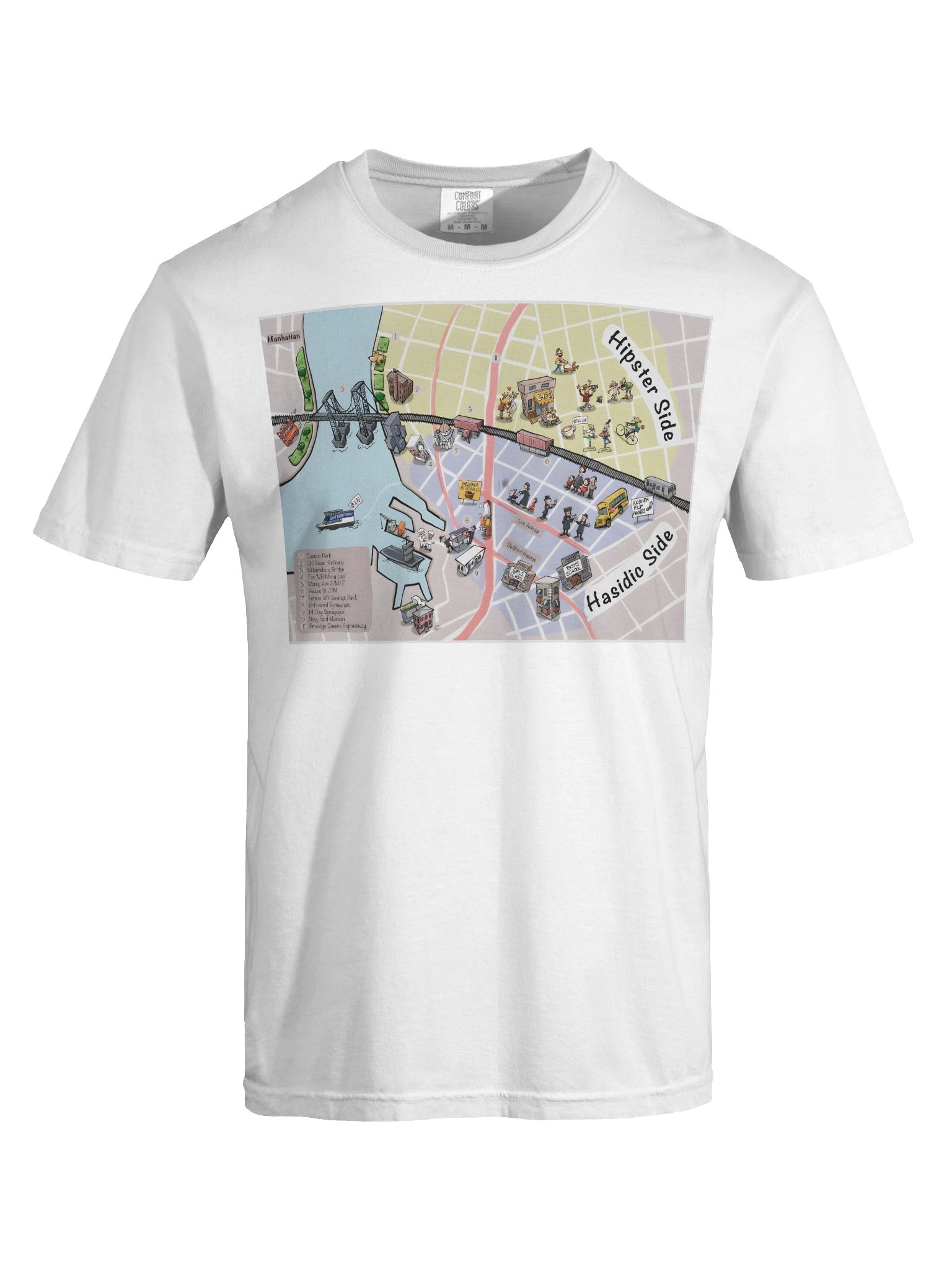 Hipster and Hasidic side shirt product image (3)