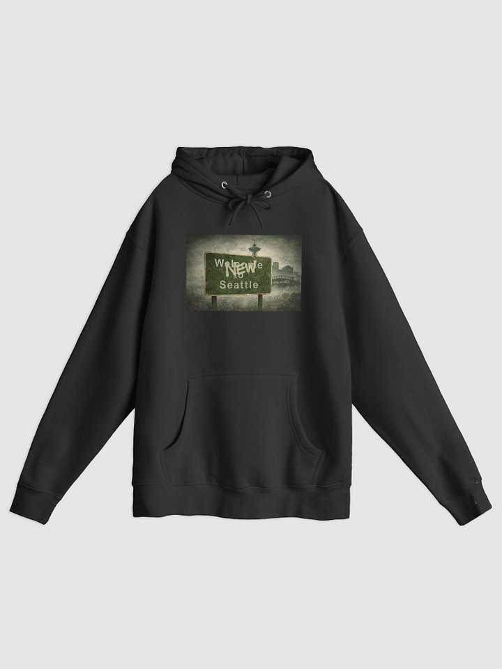 New Seattle Sweatshirt | Post-Apocalyptic Highway Sign product image (1)