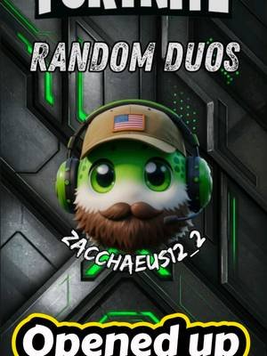 Random Duos: Opened up #randomduos #silly #fortnite #streamer #gamers 