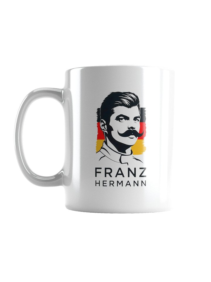Franz Hermann German Flag Pop Art Mug product image (1)