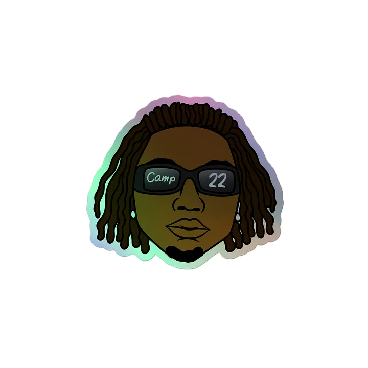 Camp 22 holographic Sticker product image (2)