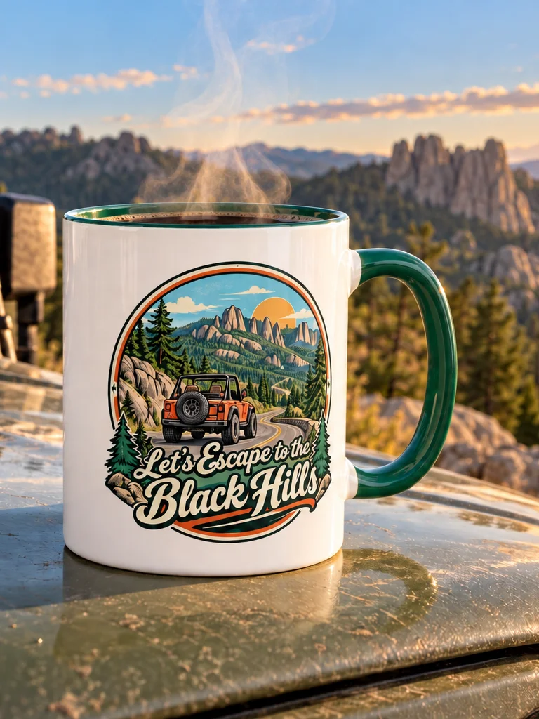 Let's Escape to the Black Hills Mug product image (1)