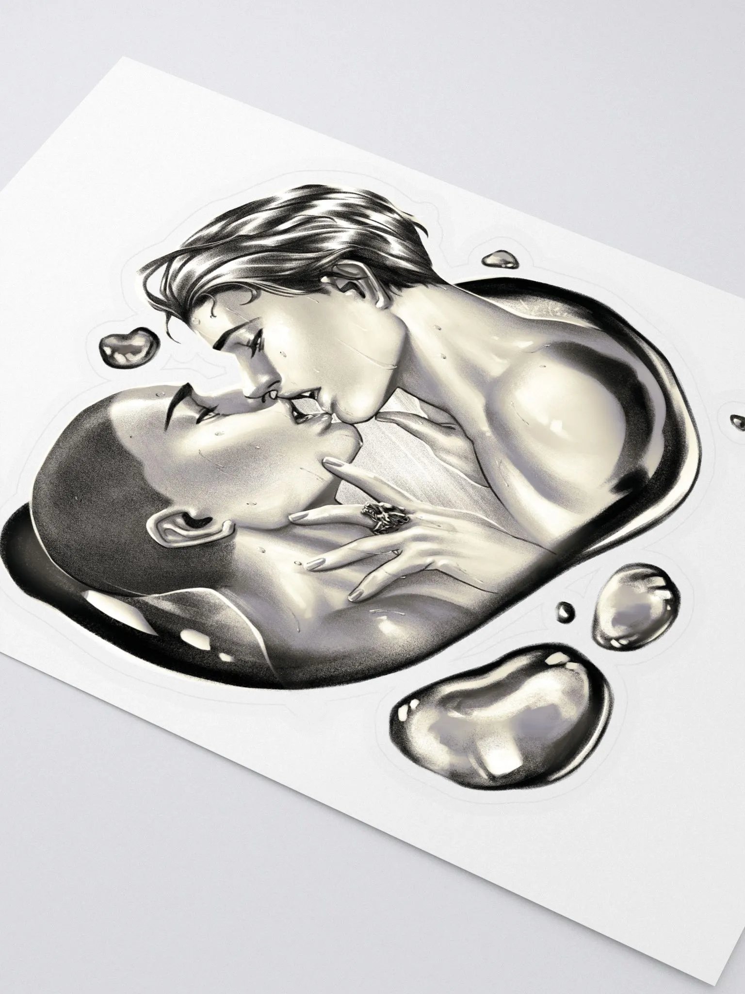 He Looks So Fine: Part Two / Handprints Sticker product image (2)
