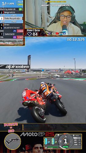 Belum tenang kalo belum melewati sektor 1🥶 | #motogp #motogp24 #motogp25 #motogp26 #fypシ゚