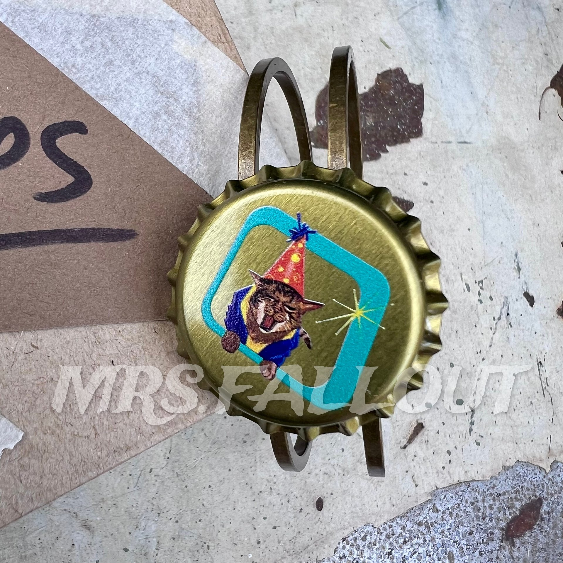 Cap Bracelet (Antique Brass Finish) product image (2)