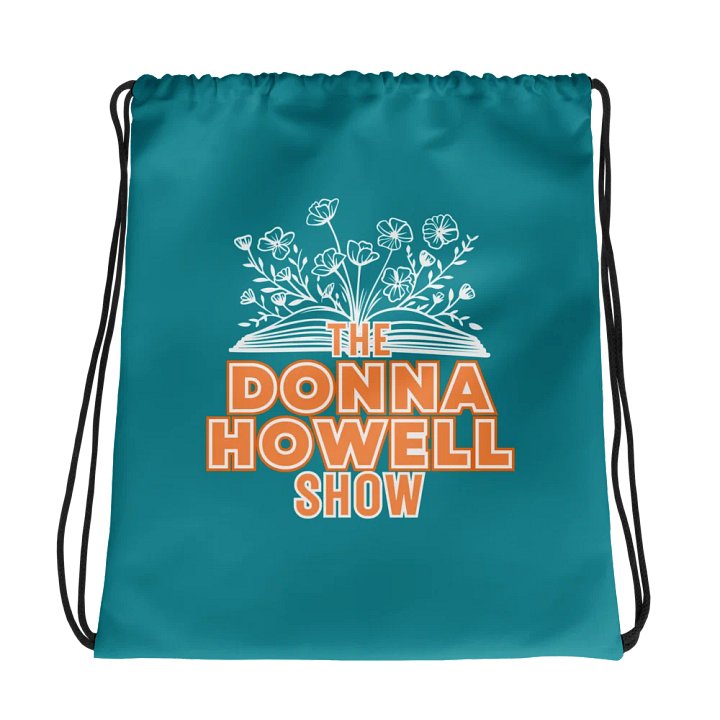 The Donna Howell Show Bible-Flourish Drawstring Bag product image (1)