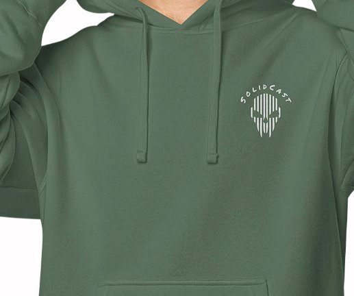 SolidCast Independent Trading Co. Pigment Dyed Hoodie product image (1)