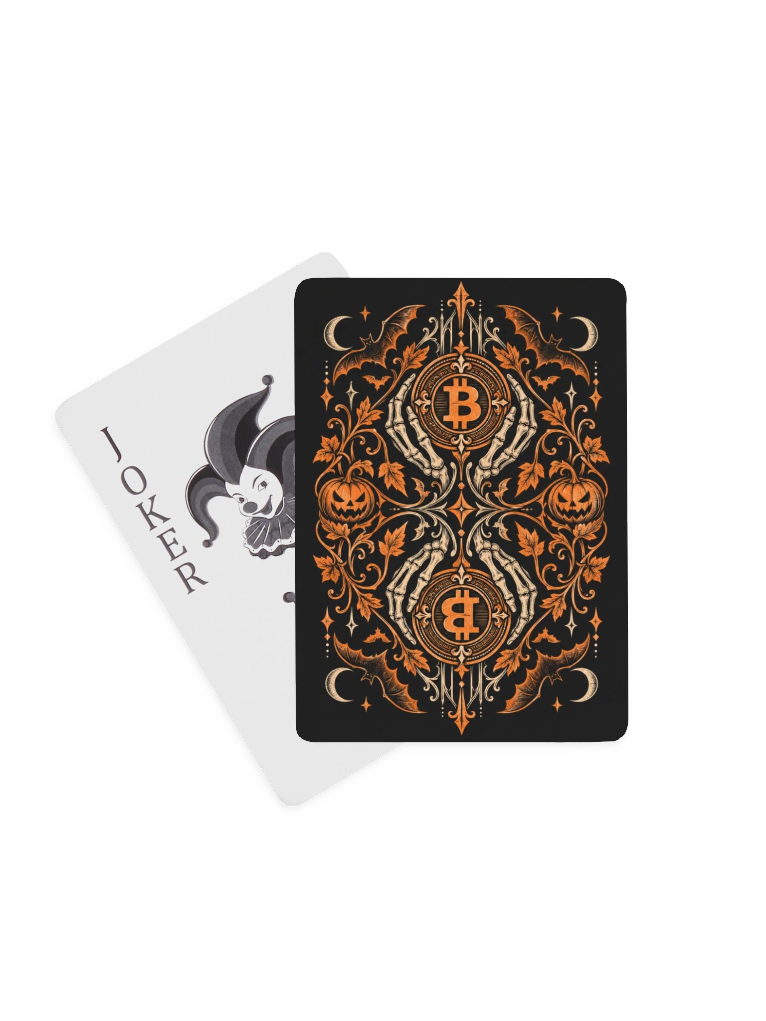 The Satoshi Society — Bitcoin Halloween Playing Cards product image (1)