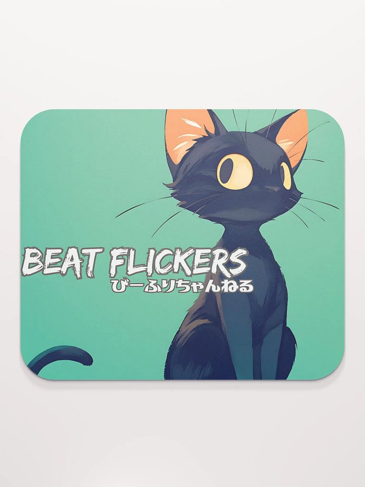 Beat Flickers Cat Whiskered Wonder Mouse Pad product image (2)