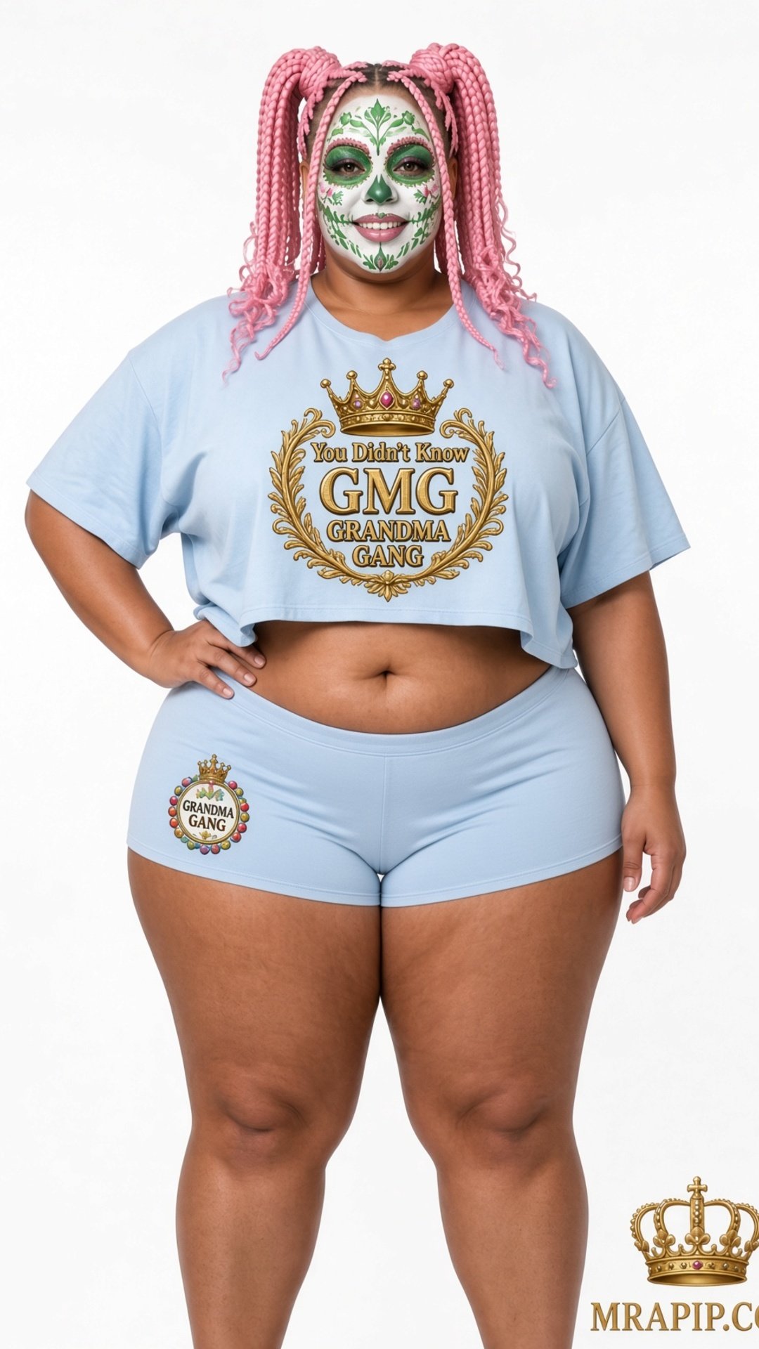 GMG Grandma Gang Crop Top product image (1)