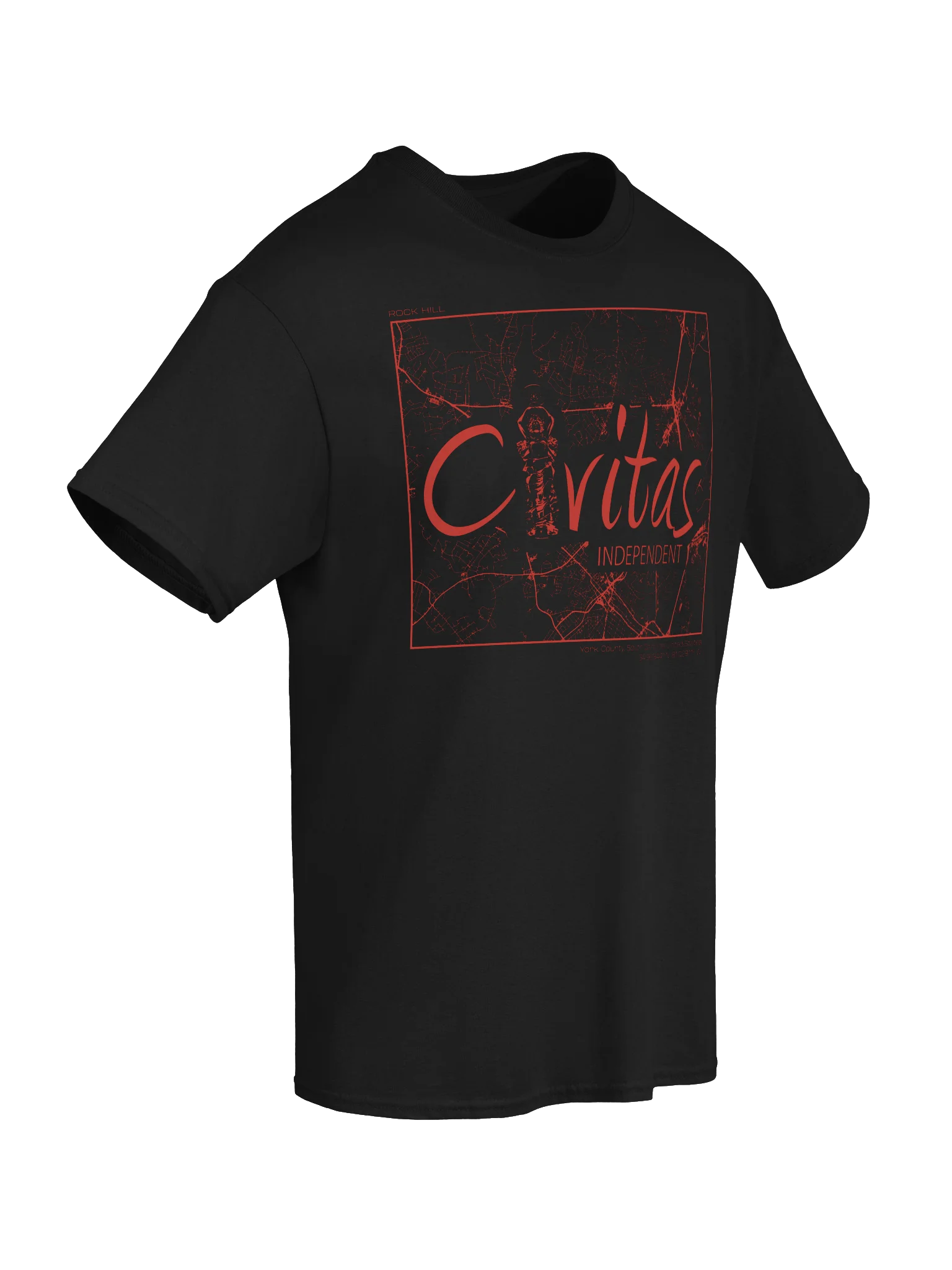 Civitas City Map T-Shirt product image (6)