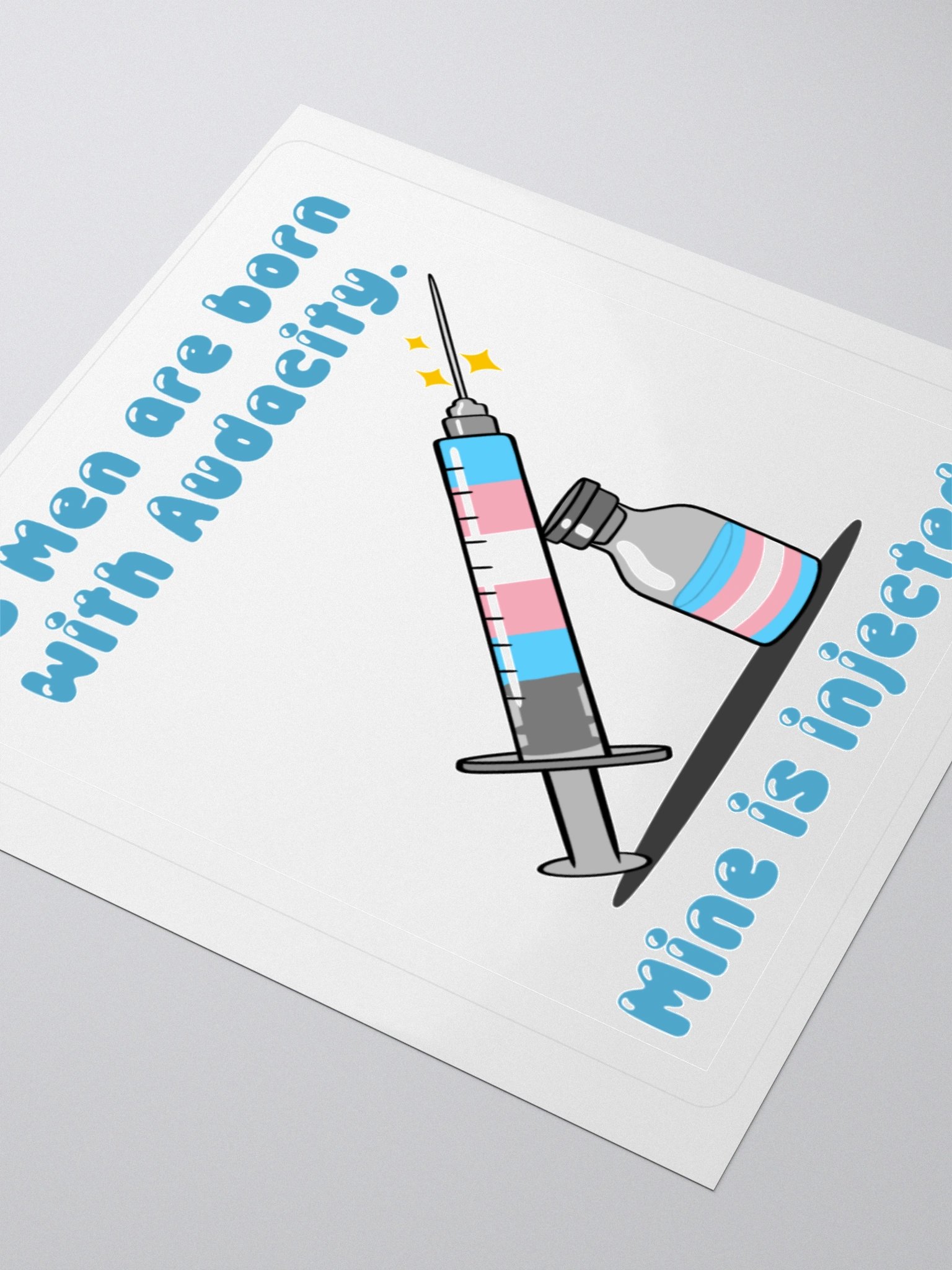 Taudacity Injection Sticker product image (3)