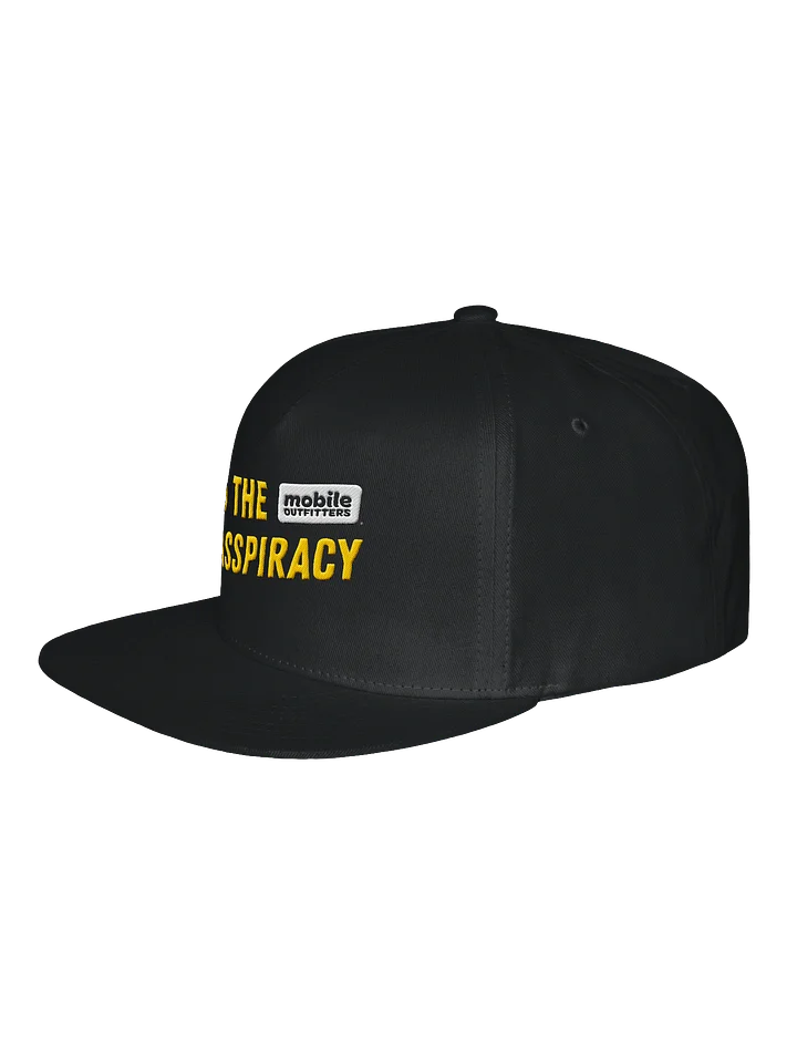 End the Glasspiracy Flat Snapback Hat product image (2)