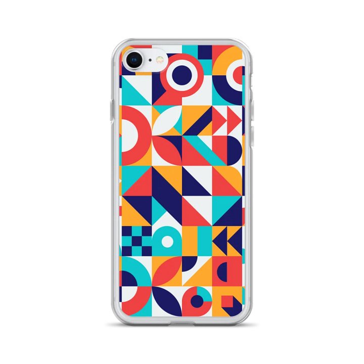 Colorful Abstract Shapes for a Modern iPhone Case product image (1)