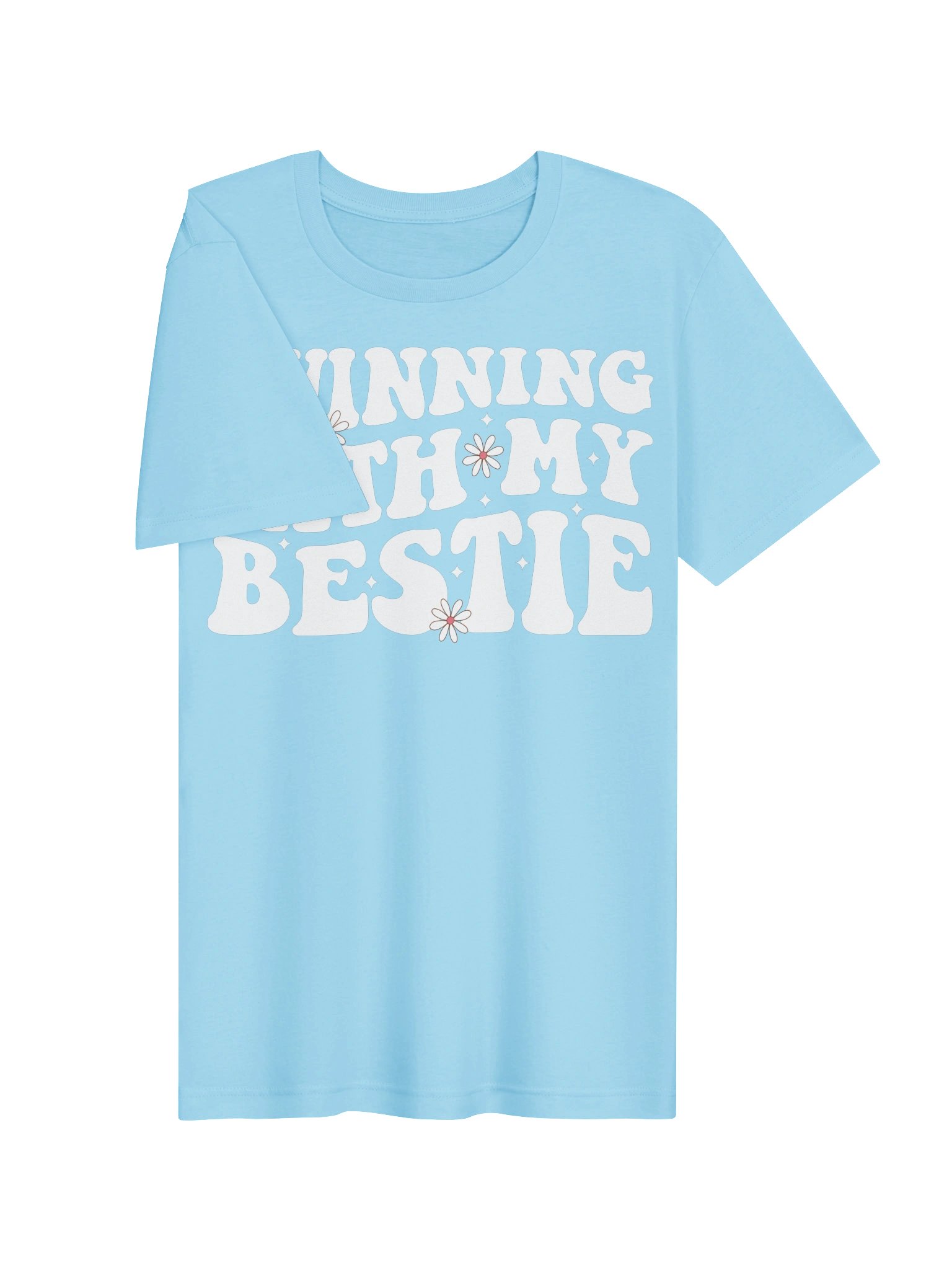 Funny Twin Matching Twins Day Friend Twinning With My Bestie T-shirt product image (21)