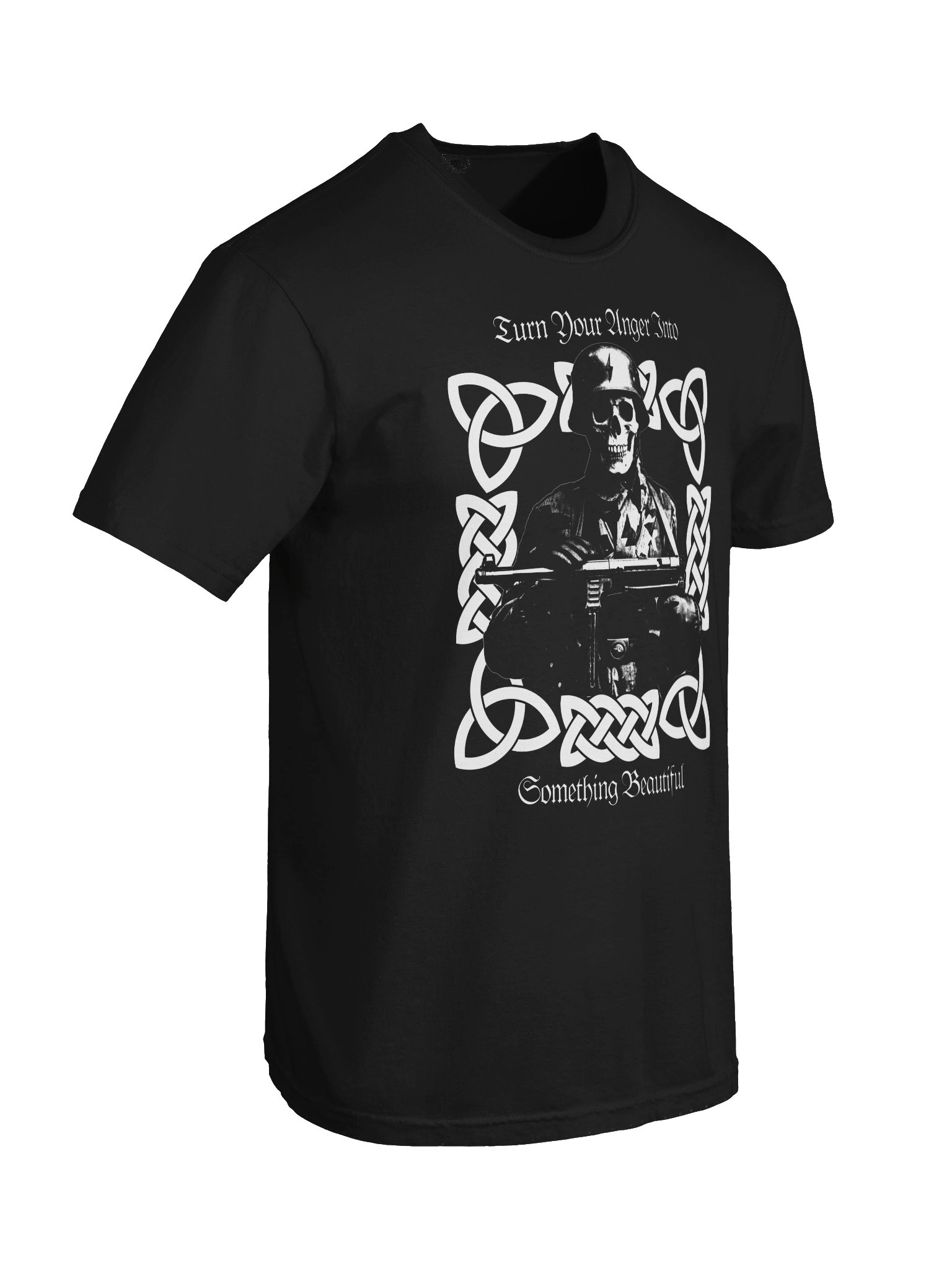ANGER INTO BEAUTY TSHIRT BACKPRINT product image (6)