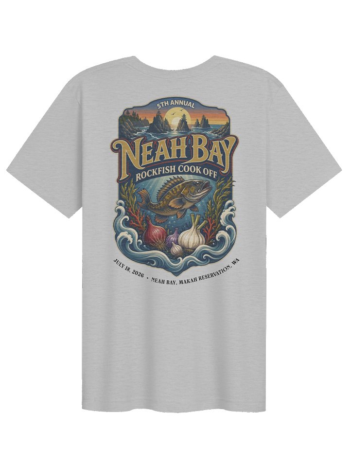 5th Annual Neah Bay Rockfish Cook Off - Light Tee product image (1)