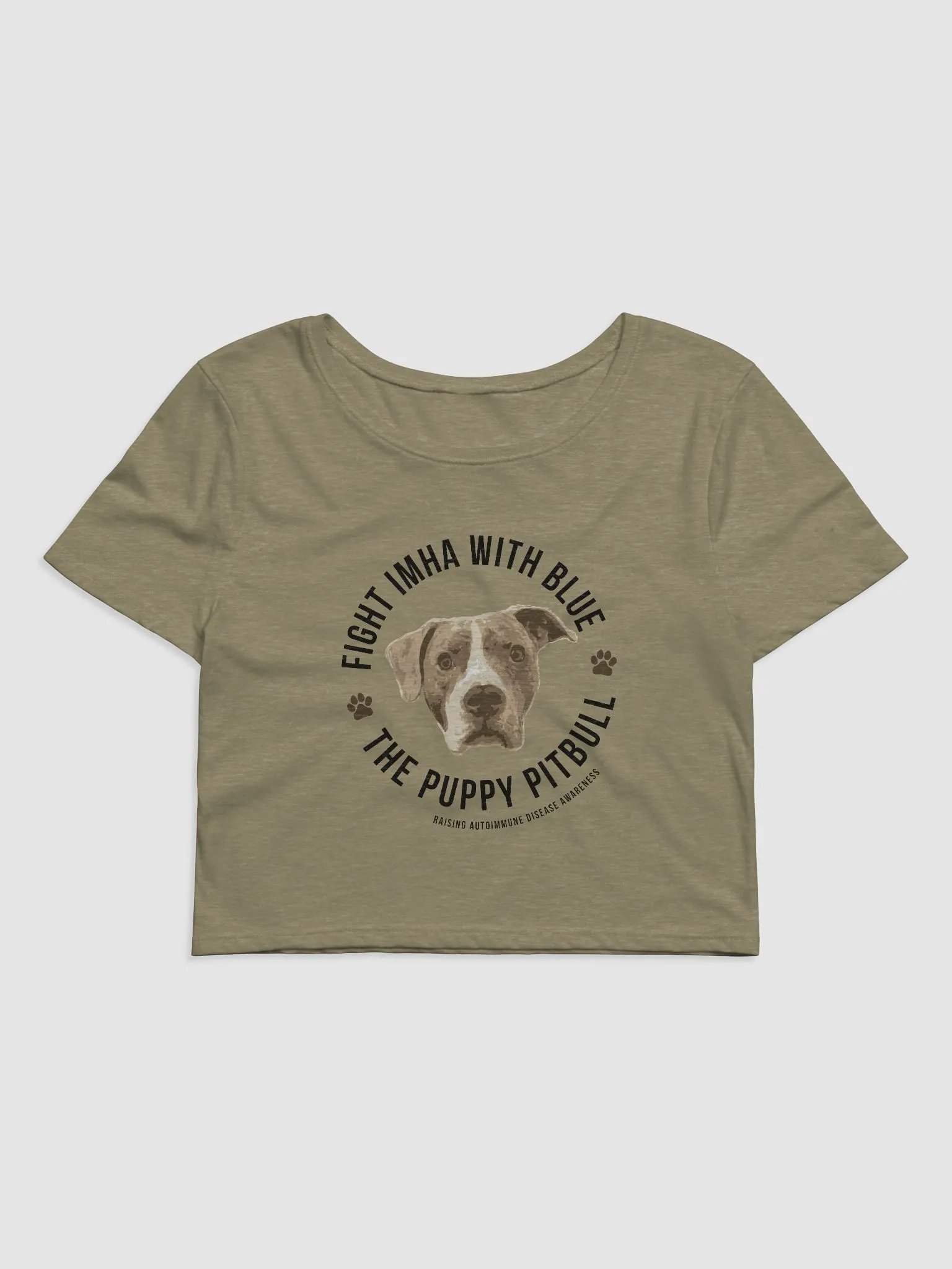 Women's IMHA Crop Tee (Light Colors) product image (4)