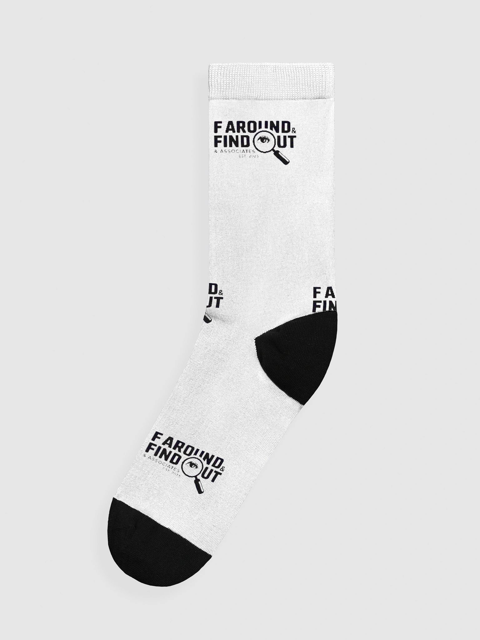 F Around Eco-Friendly Crew Socks product image (1)