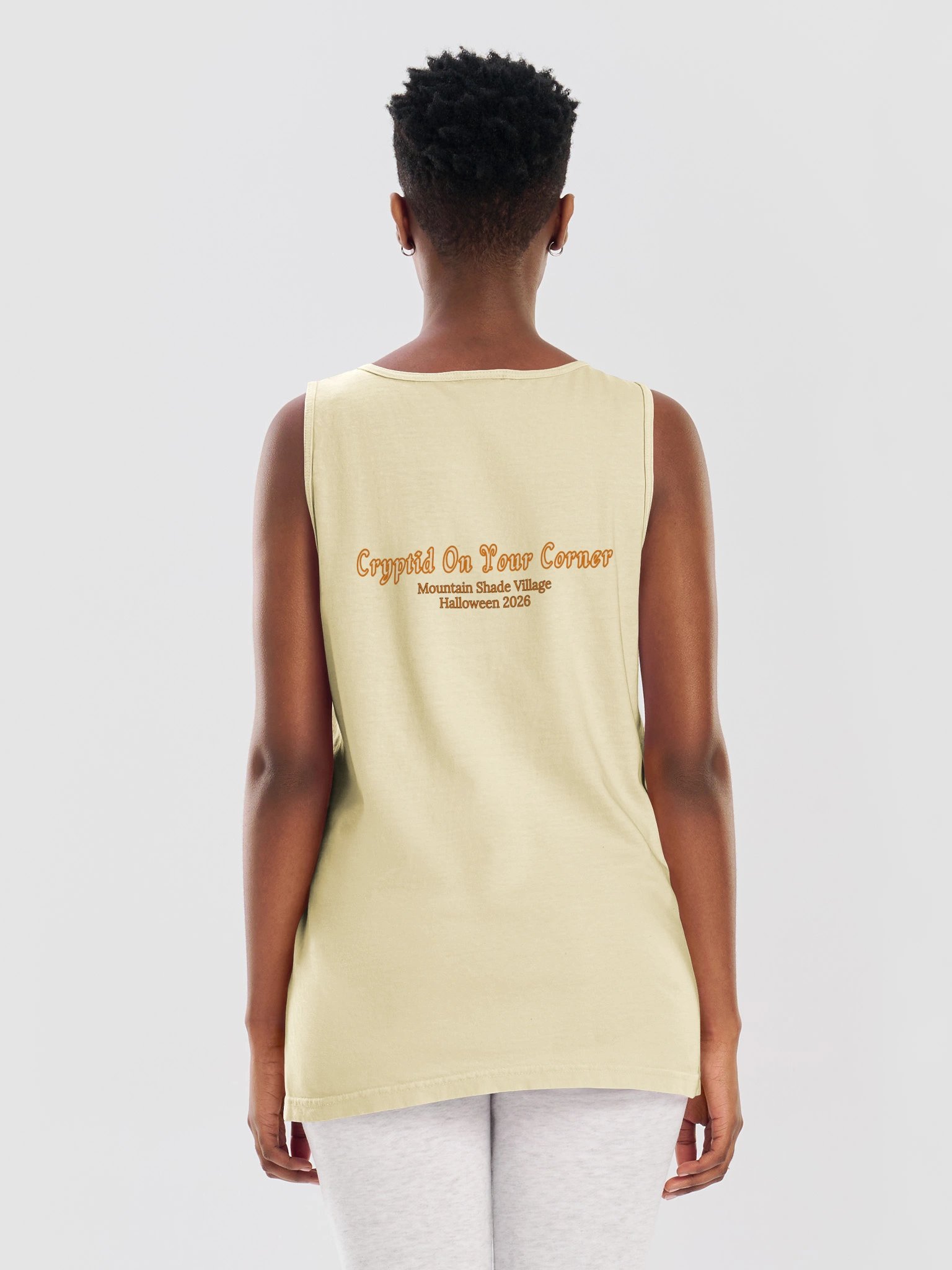 Cryptid On Your Corner Tanktop Shirt (Light Mode) product image (8)