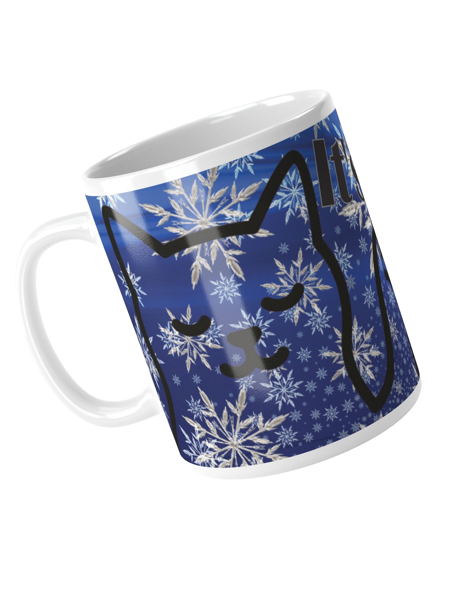 Funny mug: "It's Winter! Yay!" product image (5)