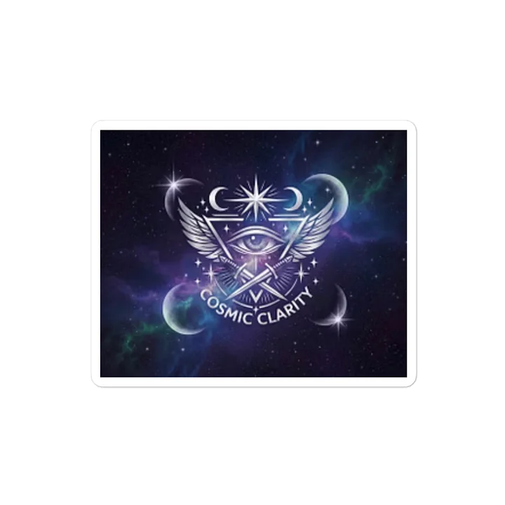 Cosmic Clarity Logo -Kiss Cut Stickers product image (2)