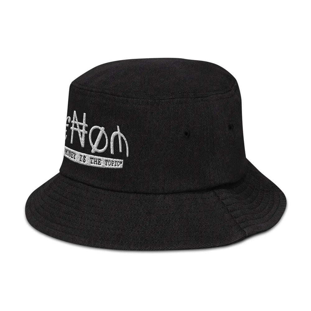 MITT YENOM LENS LOGO DENIM BUCKET HAT product image (4)