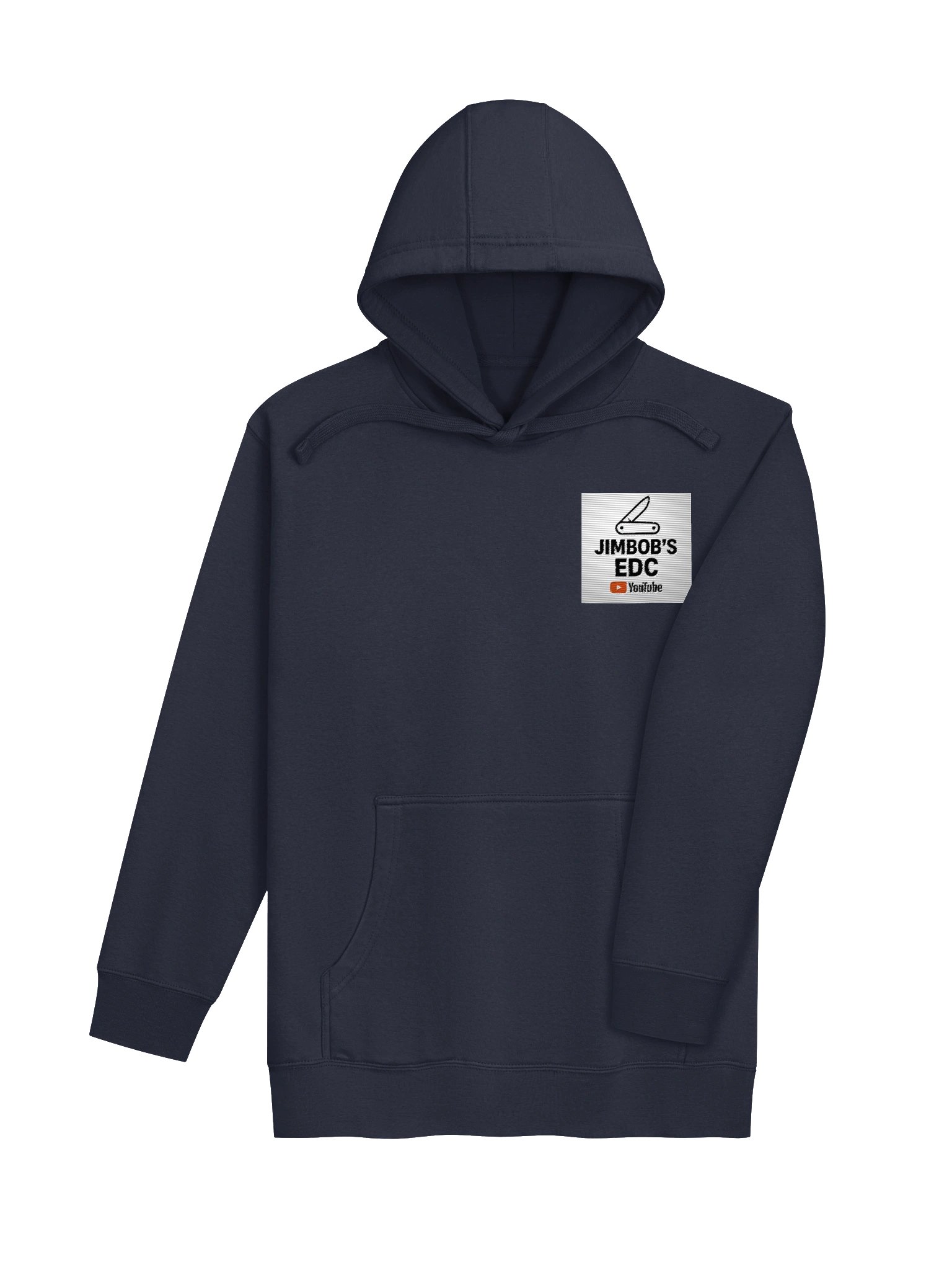 JimBob’s EDC Logo Hoodie — Embroidered Penknife Design product image (15)