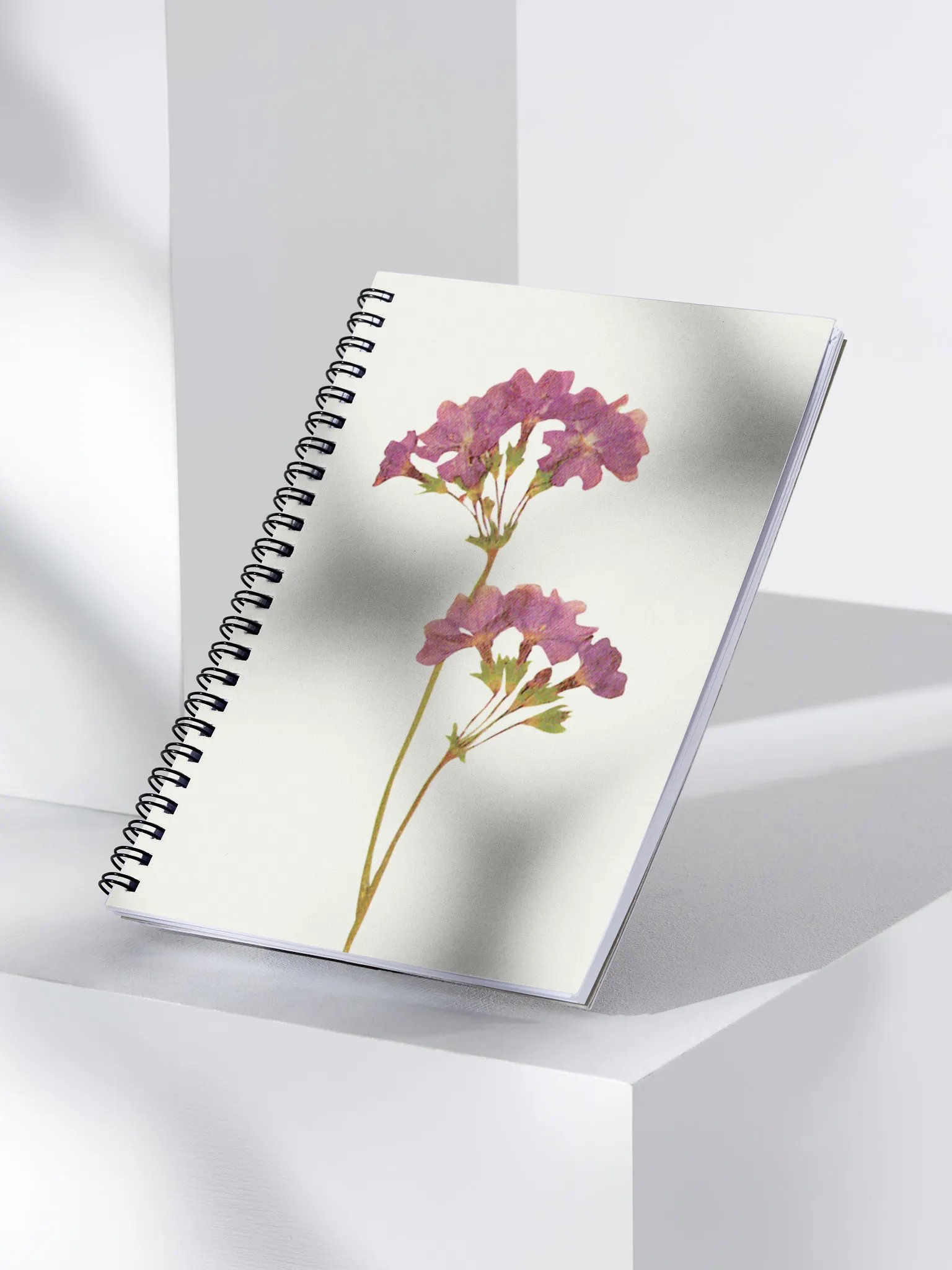 Watercolor Flowers Spiral Notebook product image (3)