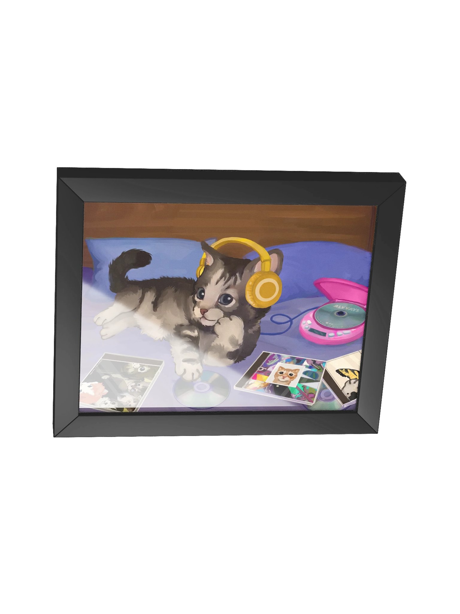 Framed poster Nostalgic Cat product image (2)