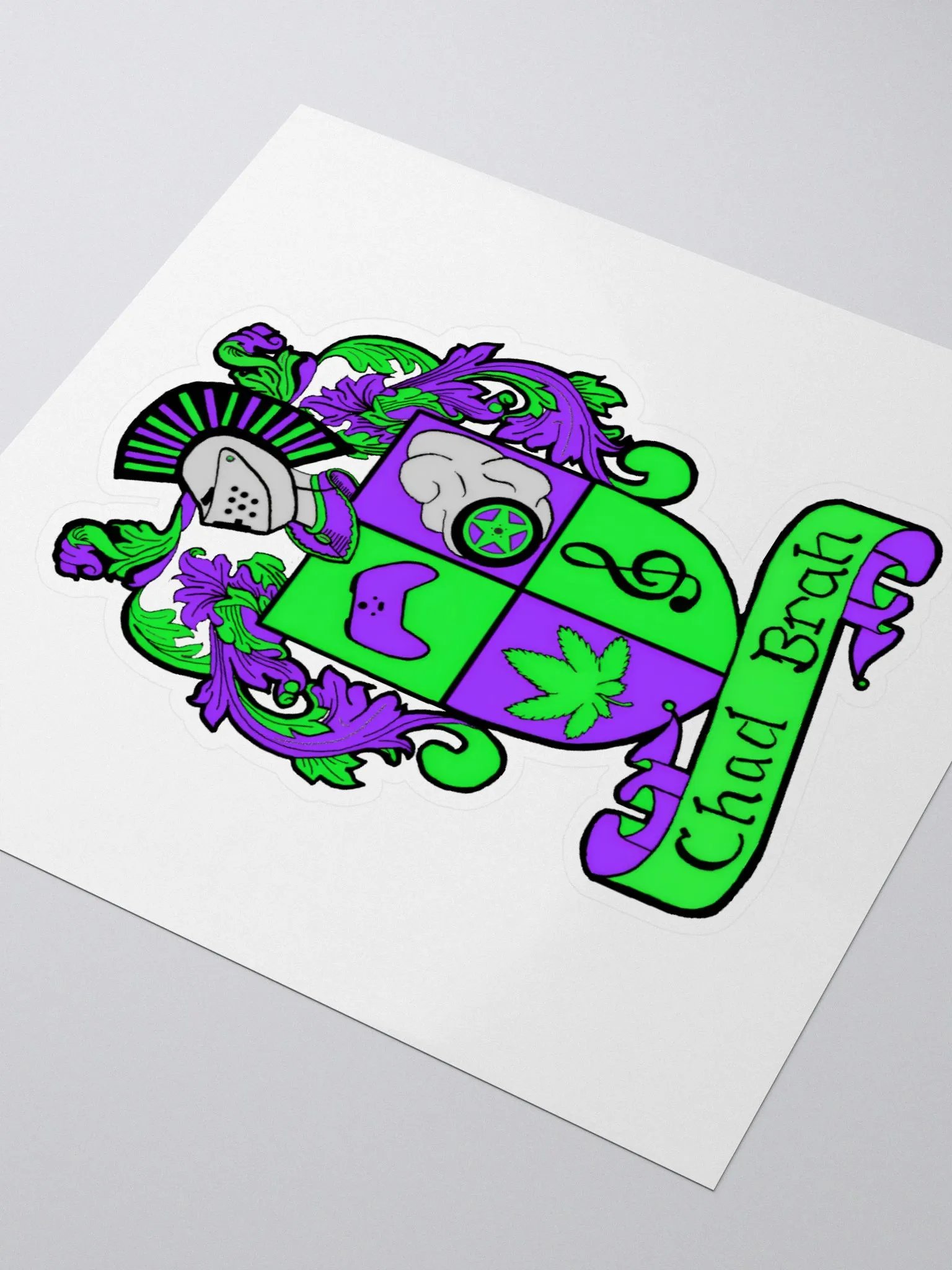 Chad Brah Crest Sticker product image (3)