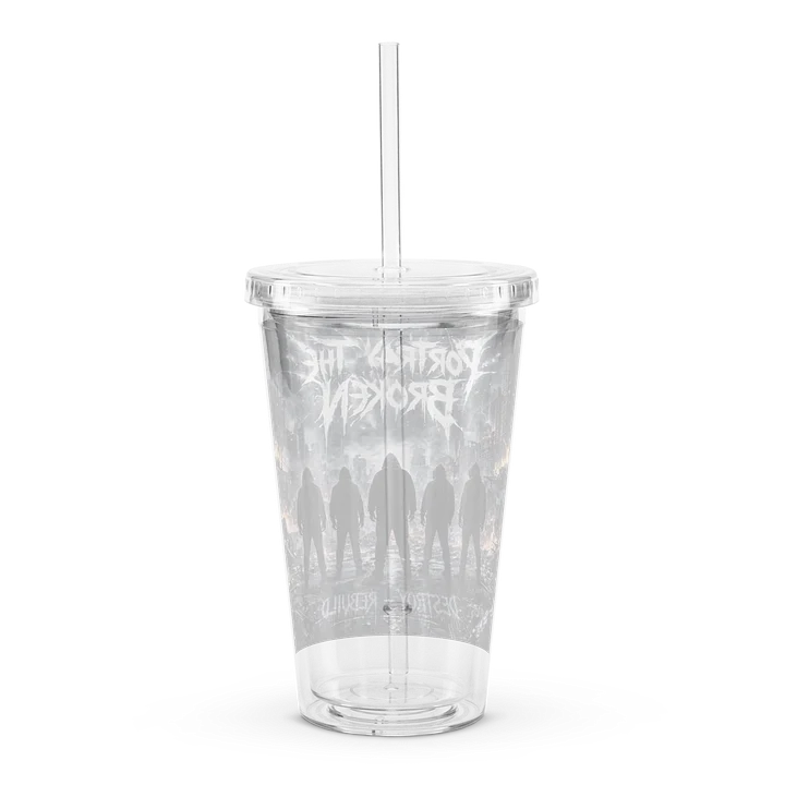 Portray the Broken Plastic Tumbler product image (2)